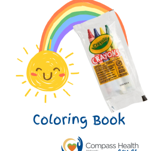 Coloring Books with Crayons