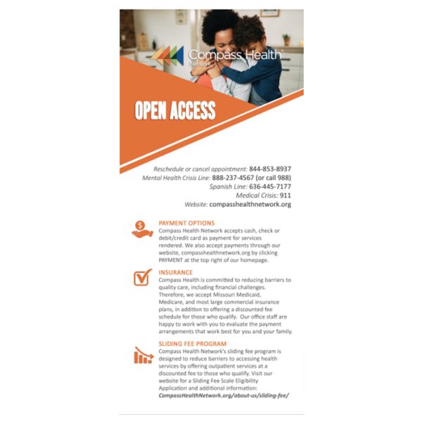 Open Access Rack Card