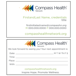 CHN Business Appointment Card