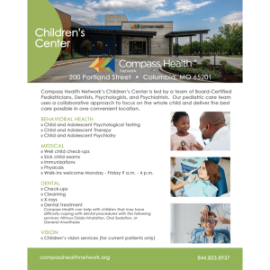 Children’s Center – Portland Flyer