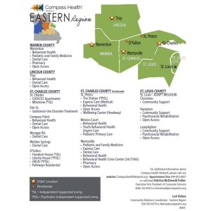 Eastern Region Legislative Map