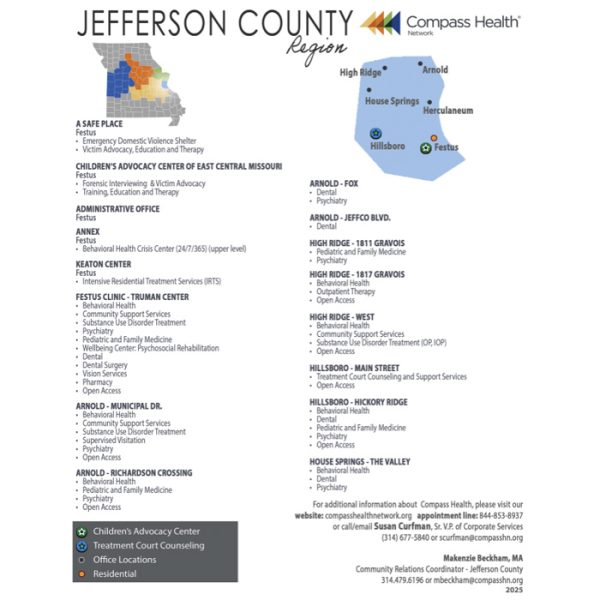 Jefferson Region Legislative Map
