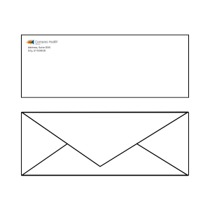 #10 HIPAA Compliant Envelope