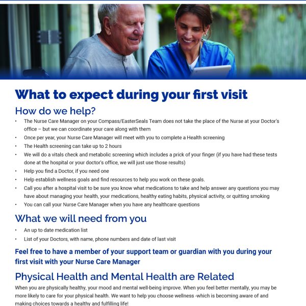 DD Health Home – What to Expect