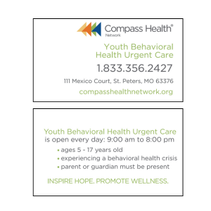 Youth BHUC Business Card